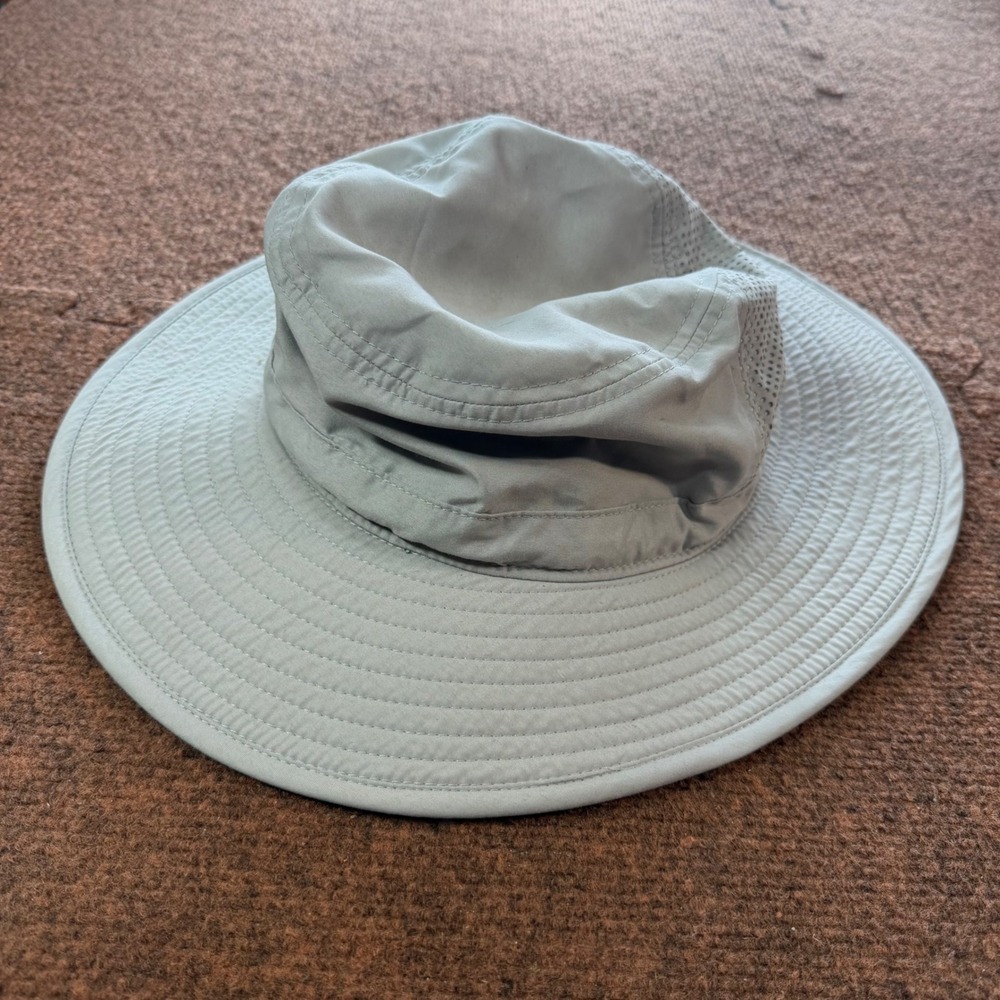 PING SensorCool Boonie Hat Mens Grey Wide Brim Golf Sun Bucket Hat Adjustable